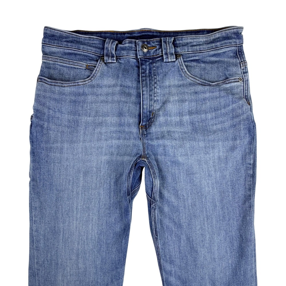 Duluth Ballroom DoubleFlex Jeans Men 33x34 Blue Cotton Stretch Standard Fit Work - Picture 3 of 16
